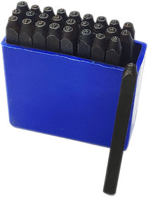 Scorpion Hardened Steel Alphabet Punch Set, 1/16 Inches-1.6mm (Carbon Steel) 27 Stamps Letter Set