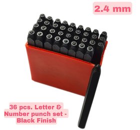 Scorpion Size 3/32 2.4MM Steel Die Metal Stamping kit Punch Tool Number Letter Alphabet Stamps Tools