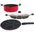 Nirlon BPA Free 3 Piece Non-Stick Aluminium Kitchenware Combo Set