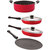 Nirlon Non Stick Coated Aluminium Cookware Utencil Gift Set,4 Pieces