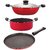 Nirlon Non-Stick 3 Piece Aluminium Gas Compatible Kitchen Utencils Combo Gift Set
