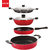 Nirlon Non Stick Kitchenware Cooking Utencil Combo Set of 4 Pieces