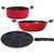 Nirlon Non-Stick Aluminium Scratch Resistance Pots and Pans Combo Set