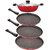 Nirlon Non-Stick Aluminium Odor Proof Kitchen Cooking Gift Set with Bakelite Handle