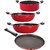 Nirlon Non-Stick Aluminium 4 Piece Supreme Quality Kitchenware Gift Set