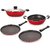 Nirlon Heavy Gauge Aluminium Special Combo Set of Non-Stick Items, Best of Kitchenware