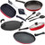 NIRLON Non-Stick Aluminium , Kitchenware Combo cookware Set , 9-Piece -2.6mm_FT13_TP_GP