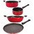 Nirlon Non-Stick Aluminium 4 Piece Gas Compatible Superior Quality Kitchen