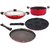 nirlon Non-Stick 4 Piece Spiral Bottom Aluminium Kitchenware Utensils Set