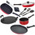 Nirlon Non-Stick Gas Compatible Aluminium Cookware Utensils Combo Gift Set 9 Piece -FT13_SP