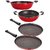 Nirlon Non-Stick Aluminium 4 Piece Kitchen Utensil at Best Price