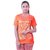 Multicolor Graphic Print Round Neck Cotton Blend T Shirt For Women (Combo Of 3) By Ww Won Now