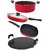 Nirlon Non-Stick Aluminium 4 Piece Kitchenware