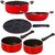 Nirlon Non-Stick 5 Piece Non-Induction  Kitchen with Bakelite Handle