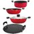Nirlon Non-Stick Aluminium  Flat Base Kitchen Set with Lid