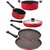 Nirlon 2 Layer Non-Stick Coated Aluminium Rust Free 5 Piece Kitchen Cooking Utensils Combo Set