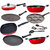 Nirlon Non-Stick Bpa Free Aluminium Kitchen Cooking Set, 10 Pcs