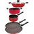 Nirlon Non-Stick Aluminium 5 Piece Gas Compatible Kitchen Essntial Combo Gift Set