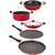 Nirlon 3 Layer Non-Stick Coating Rust Free Cookware Combo Gift Set with Bakelite Handle