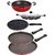 Nirlon Non-Stick Aluminium Scratch Resistance 5 Piece Kitchenware Combo Item Set, Easy to Clean