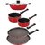 Nirlon Non-Stick Aluminium 5 Piece Cooking Set