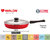 Nirlon Non-Stick Aluminium Cookware Set, 6-Pieces, Red & Black