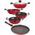 Nirlon Non-Stick Flat Bottom Gas Compatible Pots and Pans Kitchen Item