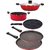 Nirlon Non-Stick Aluminium 5 Piece Cooking Utensil Gift Set