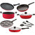 Nirlon Non Stick Combo Aluminium Cookware Set of 9 Pieces