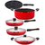Nirlon Non-Stick 2 Layer Coated Aluminium Non-Toxic 5 Piece Cookware