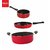 NIRLON Non Stick cookware Set Combo, 3 Pieces