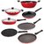 Nirlon 3 Layer Non-Stick Coated Non-Toxic Kitchenware Set with Stainless Steel Lid, Bakelite Handle
