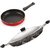 Nirln Non-Stick Gas Compatible Aluminium Cookware Utencils Set with Bakelite Handle, 2.6mm_FP1_AP