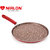 Nirlon Red Stone Induction and Gas Compatible Non stick Aluminium 3 Piece Cookware Set