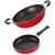 Nirlon Non-Stick Coated Fry Pan and Kadhai Combo Gift Set , 2.6mm_FP1_KD13