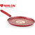 Nirlon Red Velvet Induction Bottom Non stick Aluminium 3 Piece Cooking Set