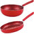 Nirlon Red Velvet Aluminium Non-Stick Induction Base 2 Piece Pots & Pan Set