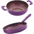 Nirlon Regal Purple Aluminium Non-Stick Induction Base 2 Piece Pots & Pan Set