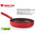 Nirlon Red Stone Aluminium Non-Stick Induction Base 2 Piece Pots & Pan Set
