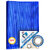 TUFFPAULIN 40FT X 30FT 200 GSM Blue Super Heavy Duty Tarpaulin Tirpal Tadpatri Tharpai UV and Water Resistant