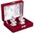 Laxmi Ganesh Silver Plated Idol