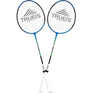 Scorpion Badminton Racquet Classic Pack of 2 PC (Blue)  Classic Badminton Rackets Pack of 2 PC