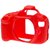 IJJA  Canon 1200D Slicone Camera Case cover (Red)