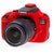 IJJA  Canon 1200D Slicone Camera Case cover (Red)