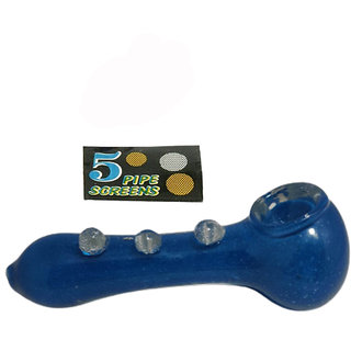 Farman Handicrafts 5 Inch Smoking Hand Glass Pipe Pack of 1