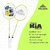 Scorpion KIA Badminton Racquet Kit Including 2 PC KIA Racquet with 10 PC KIA Shuttlecock