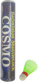 Scorpion Nylon Shuttlecock, Pack of 10 Shuttle Cock Indoor Outdoor Sports High Speed Advanced Cosmo Nylon Shuttlecocks