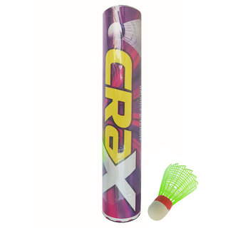 Scorpion Nylon Shuttlecock, Pack of 10  CRAX Nylon Shuttlecocks