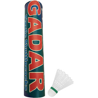 Scorpion Gadar Plastic Shuttlecock, Pack of 10 Badminton Plastic Shuttle Cock  Plastic Shuttlecocks