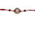 Lucky Jewellery Rakhi 18K Gold Plated Rakhe Boho Collection Rakhee Bracelet for Bro/Brother Rakshasutra